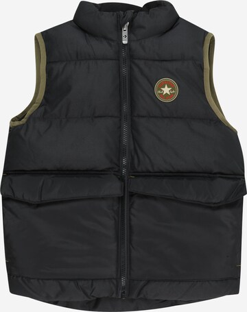 Gilet di CONVERSE in nero: frontale