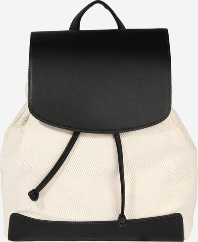 TOM TAILOR Rucksack 'Ines' in beige / schwarz, Produktansicht