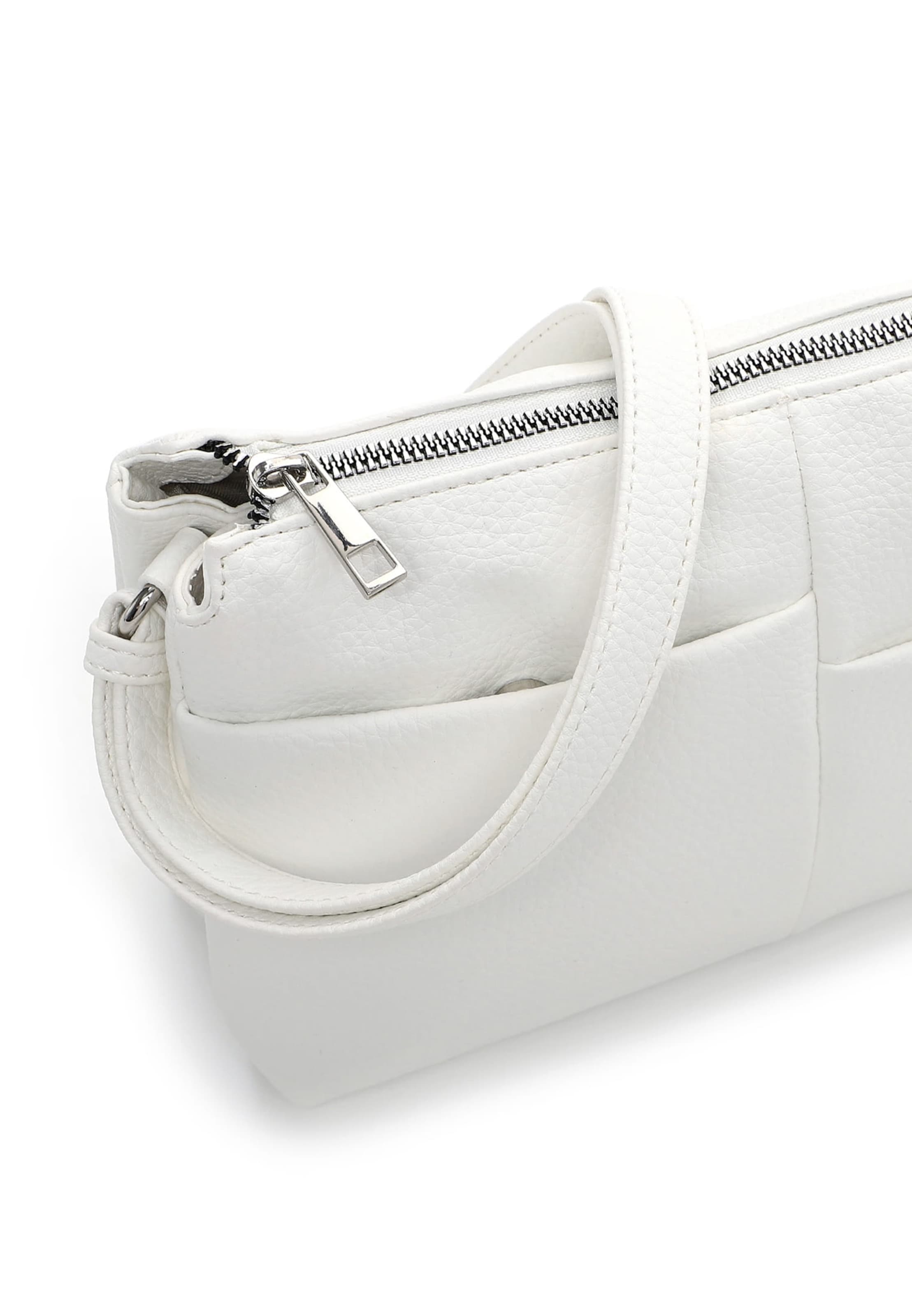 Borsa a spalla ' E&N Beziers RUE 09 ' di Emily & Noah in bianco