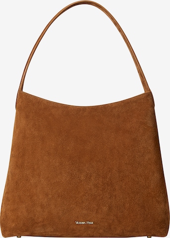 Victoria Hyde Håndtaske ' Carol ' i brun: forside