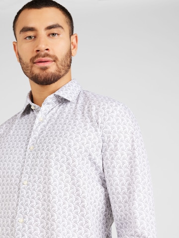 JOOP! Regular fit Button Up Shirt 'Pit' in White