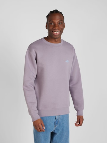 MADS NORGAARD COPENHAGEN Sweatshirt in Lila: voorkant