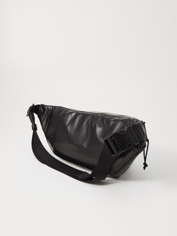 Karl Lagerfeld Gürteltasche 'IKON' in Schwarz: Seite