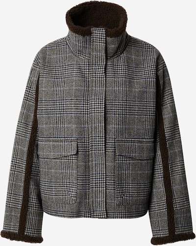 Soft Rebels Overgangsjakke i lyseblå / brun / grå / sort, Produktvisning