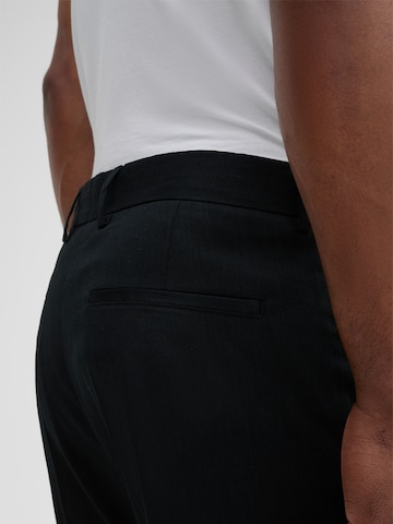 STRELLSON Slimfit Pantalon in Zwart