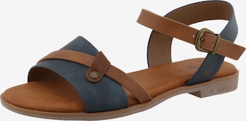 mėlyna MUSTANG Sandalai: priekis