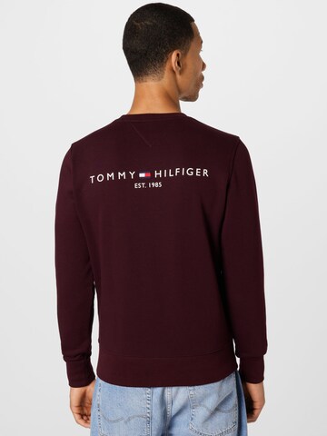 TOMMY HILFIGER Sweatshirt in Rot