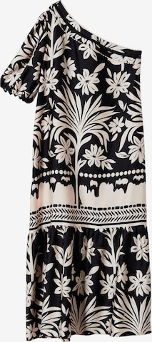 MANGO Summer Dress 'Selena' in Black: front