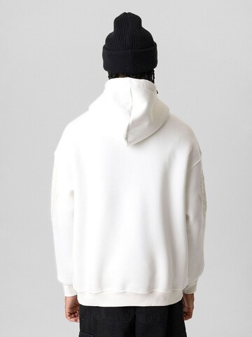 Felpa 'Luciano' di Dandalo in bianco