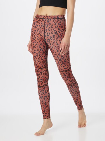 BILLABONG Skinny Workout Pants in Mixed colors: front