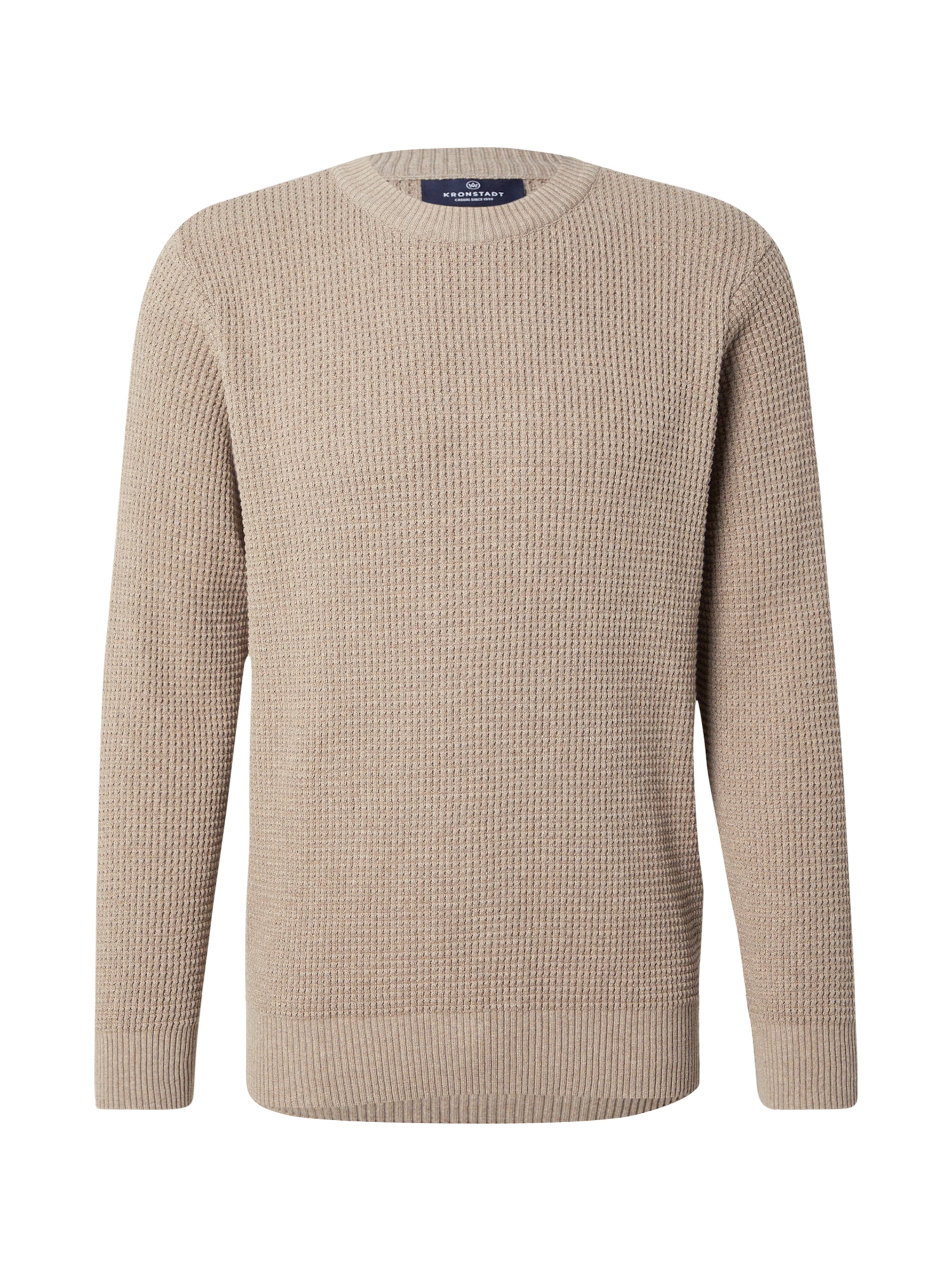 Pull-over 'Abel' Kronstadt en beige : devant