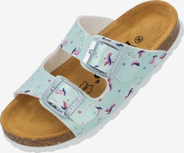 Palado - Sandalias 'Korfu G' en azul: frente