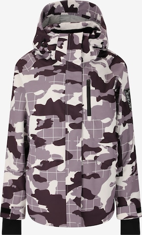 SLOPE Skijacke 'Kenai' in Lila: Vorderseite