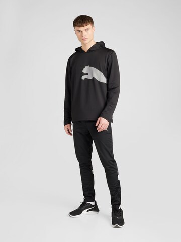 PUMA Sportsweatshirt 'Train All Day' in Schwarz