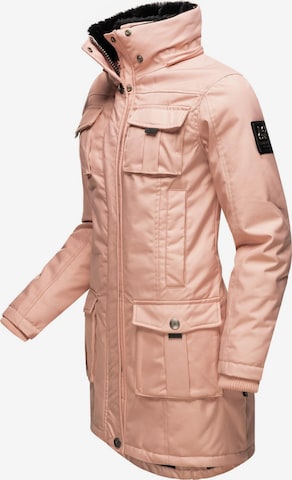 NAVAHOO Weatherproof jacket 'Tiniis' in Pink