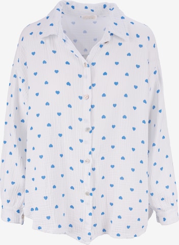 Chemisier 'Liya' Seasons of April en blanc : devant