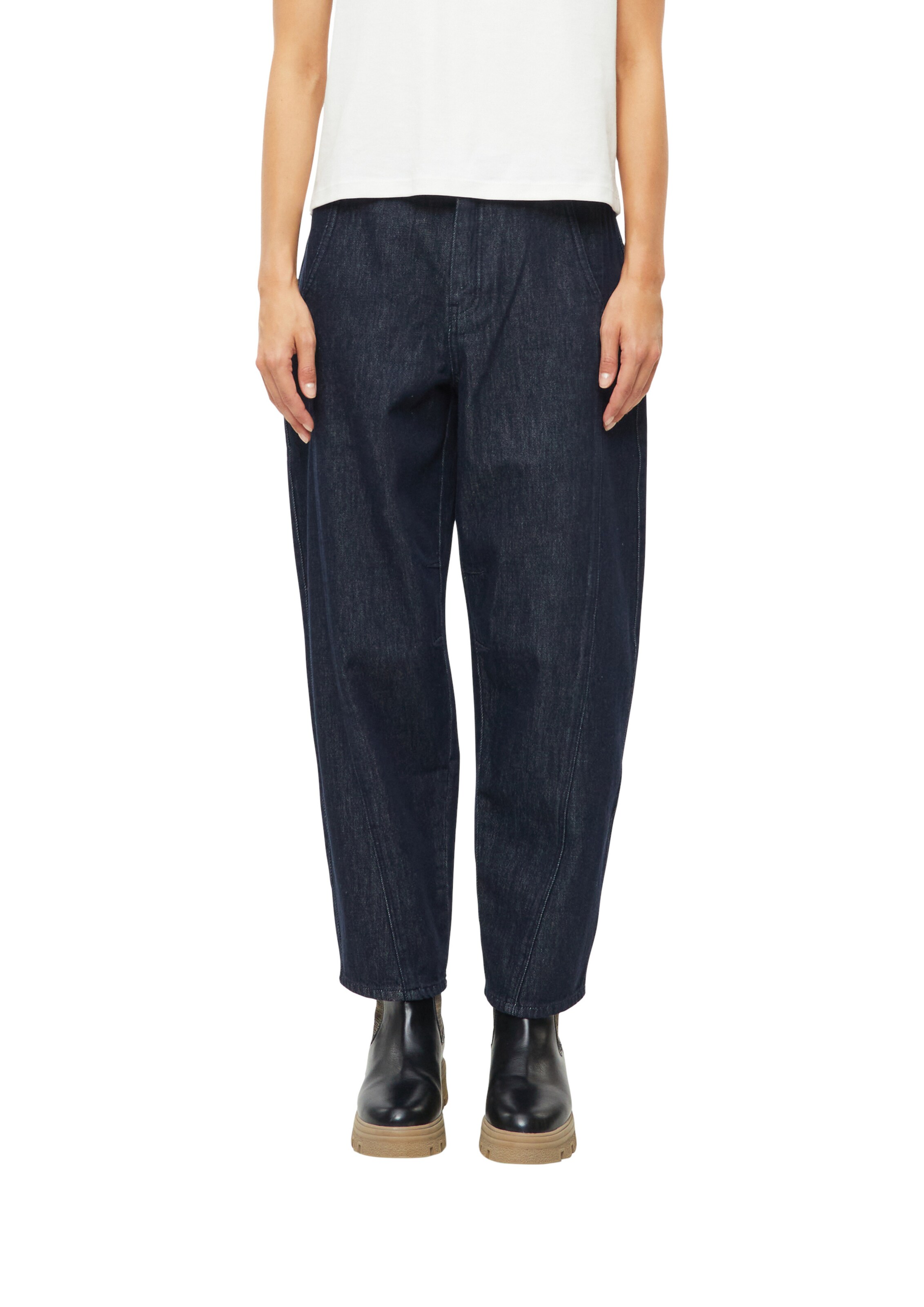 s.Oliver Barrel Jeans in Blau: Vorderseite