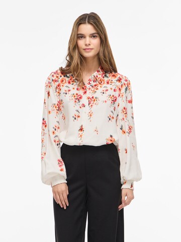 VILA Bluse 'VIElma' i hvid: forside