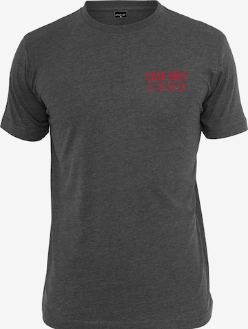 Mister Tee Bluser & t-shirts 'Cash Only' i grå: forside