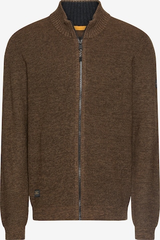 CAMEL ACTIVE Strickjacke in Braun: Vorderseite