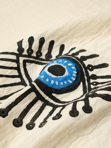 MARSIKOH Strandtuch 'Eyes' in Blau