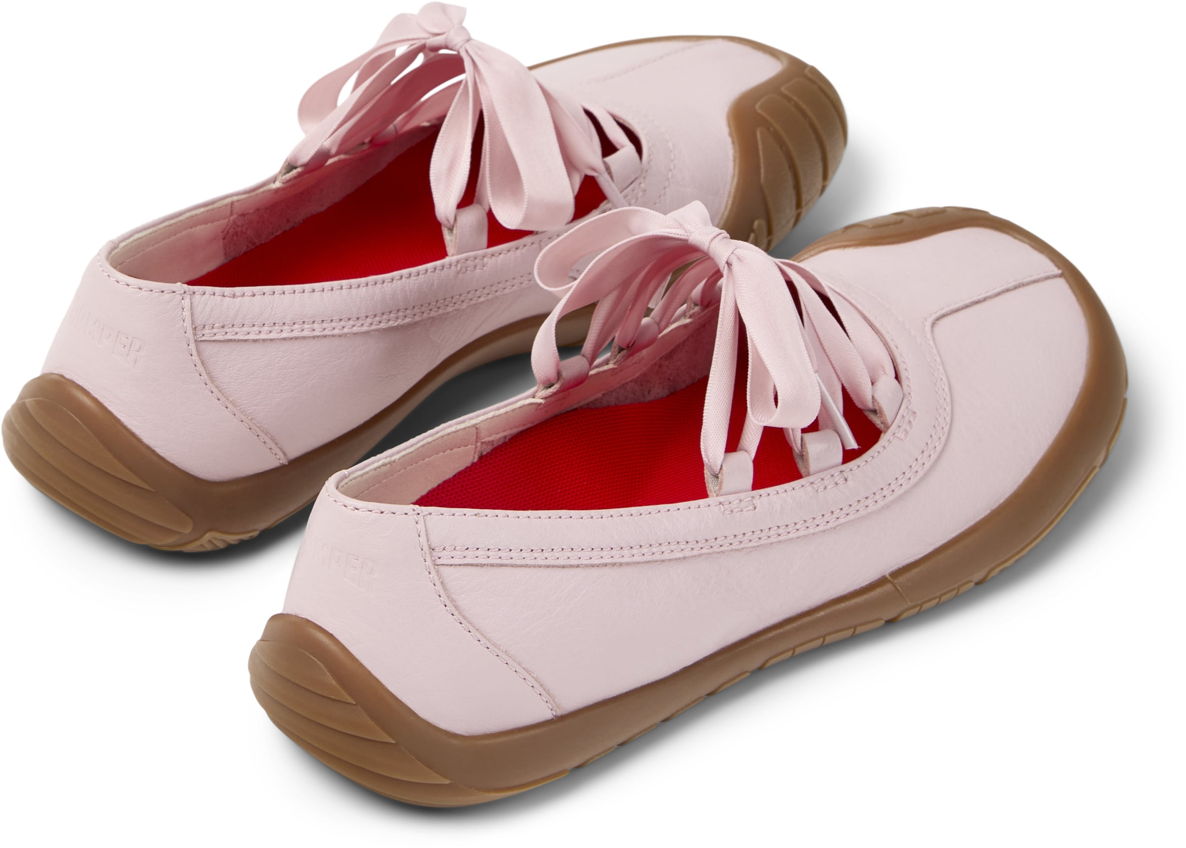 Ballerines à lanières 'Peu Path+' CAMPER en rose