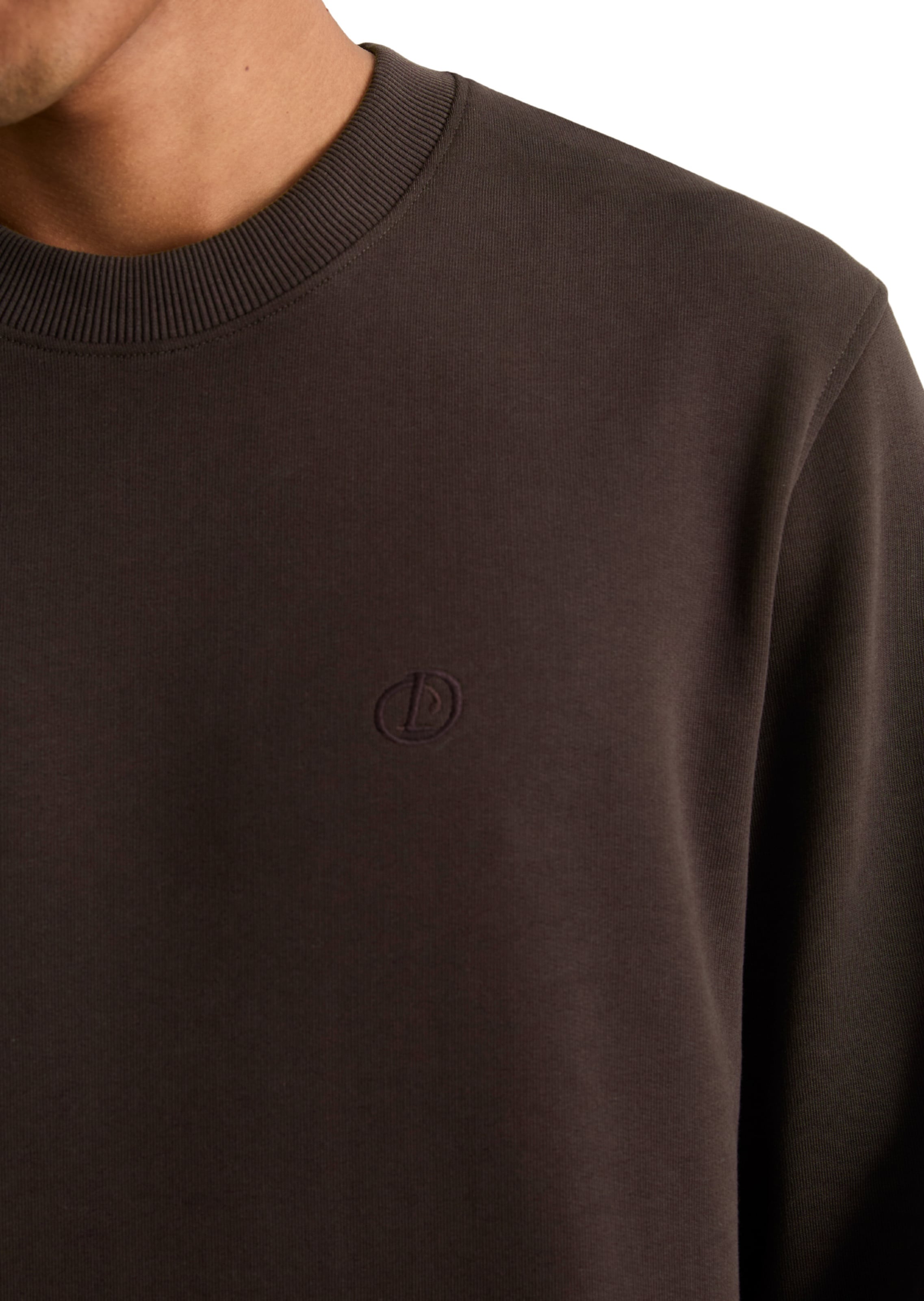 Marc O'Polo DENIM Sweatshirt in Brown: front