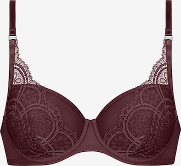 Soutien-gorge Mey en rouge : devant