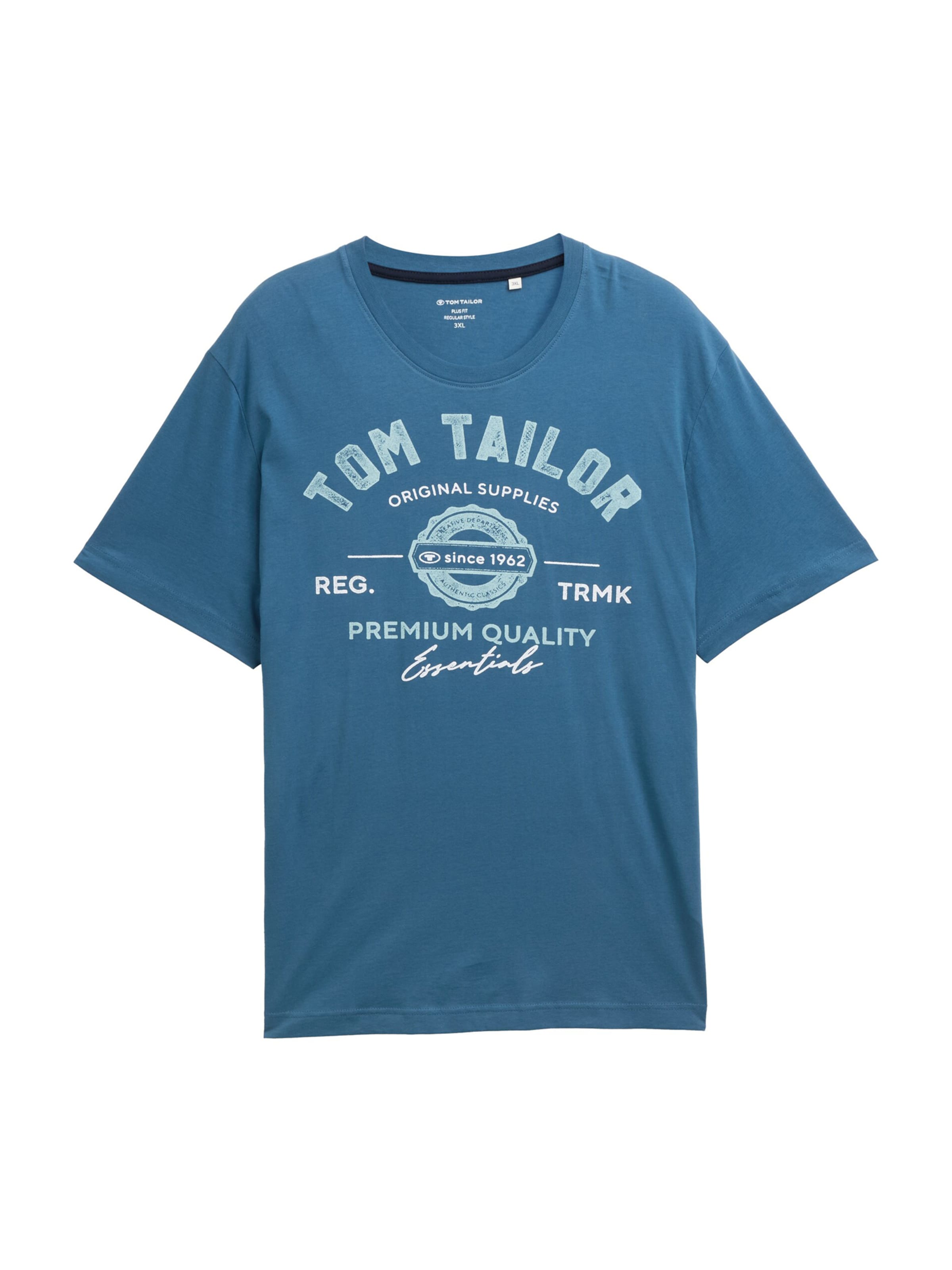 TOM TAILOR Men + Bluser & t-shirts i blå: forside