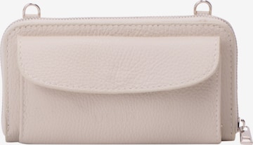 Usha Clutch in Beige: predná strana