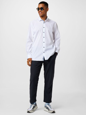 OLYMP Slim fit Button Up Shirt in White