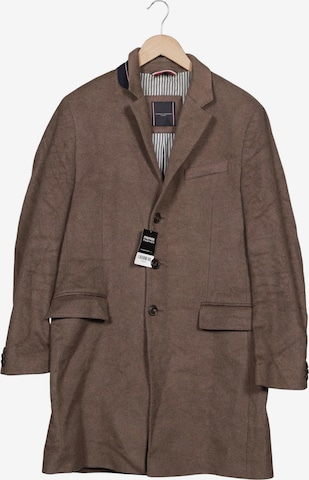 Tommy Hilfiger Tailored Mantel L-XL in Braun: Vorderseite