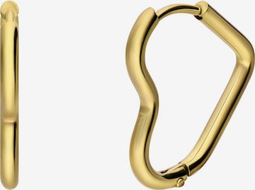 Lucardi Ohrringe in Gold: Vorderseite