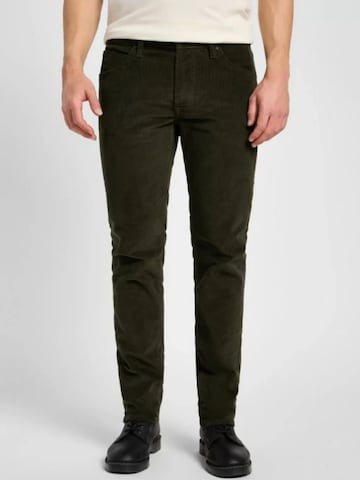 Lee Regular Trousers 'DAREN ZIP FLY BLACK 112365814' in Green: front