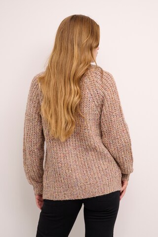 Kaffe Knit Cardigan 'Abelura' in Beige