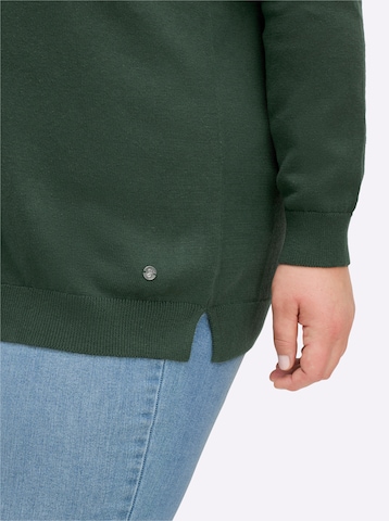 SHEEGO Свитер в Зеленый