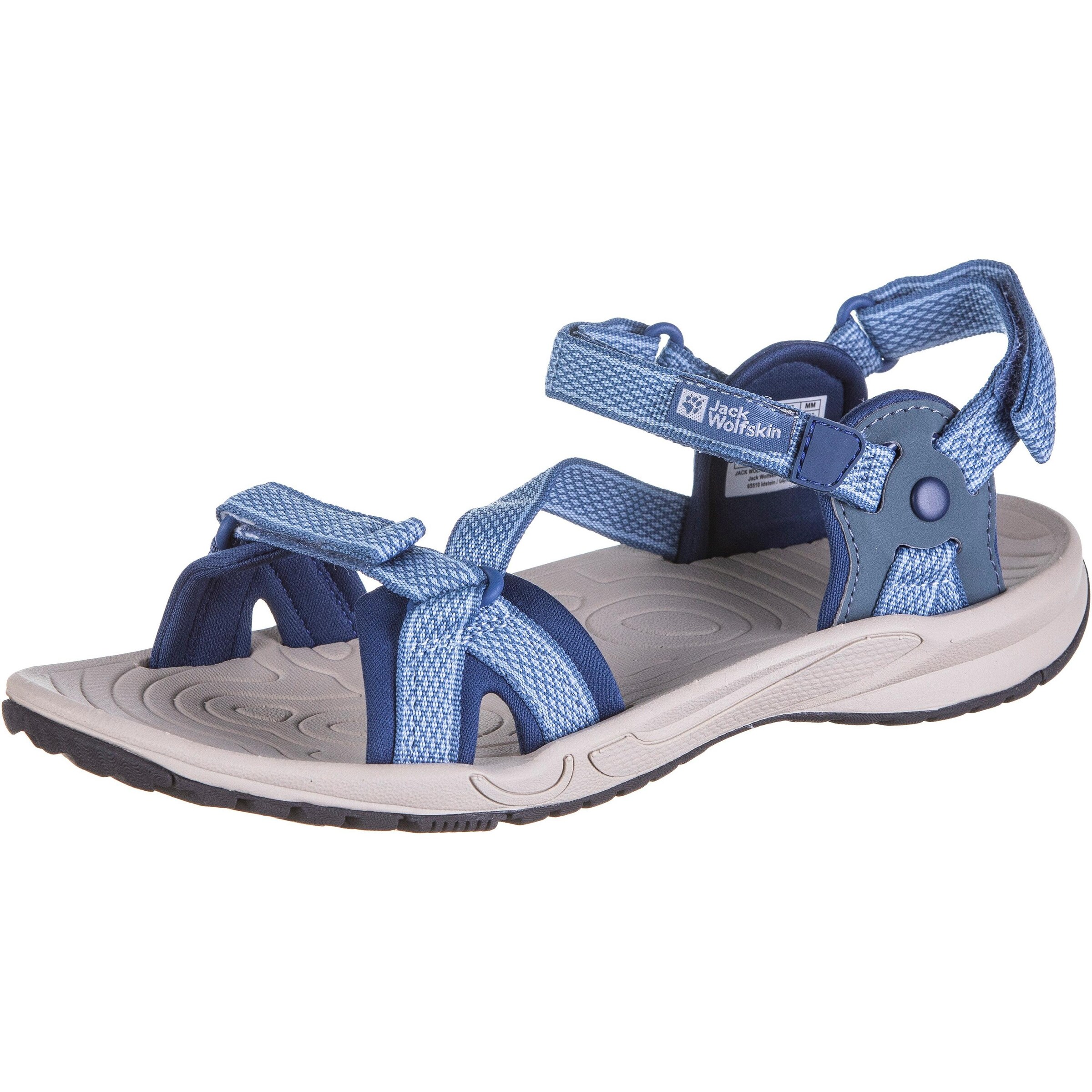 JACK WOLFSKIN Sandals Lakewood Ride in Navy Sky Blue ABOUT YOU