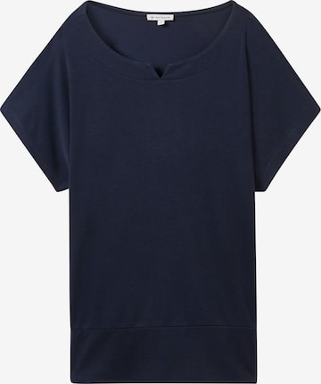 TOM TAILOR Shirt in Blue: front