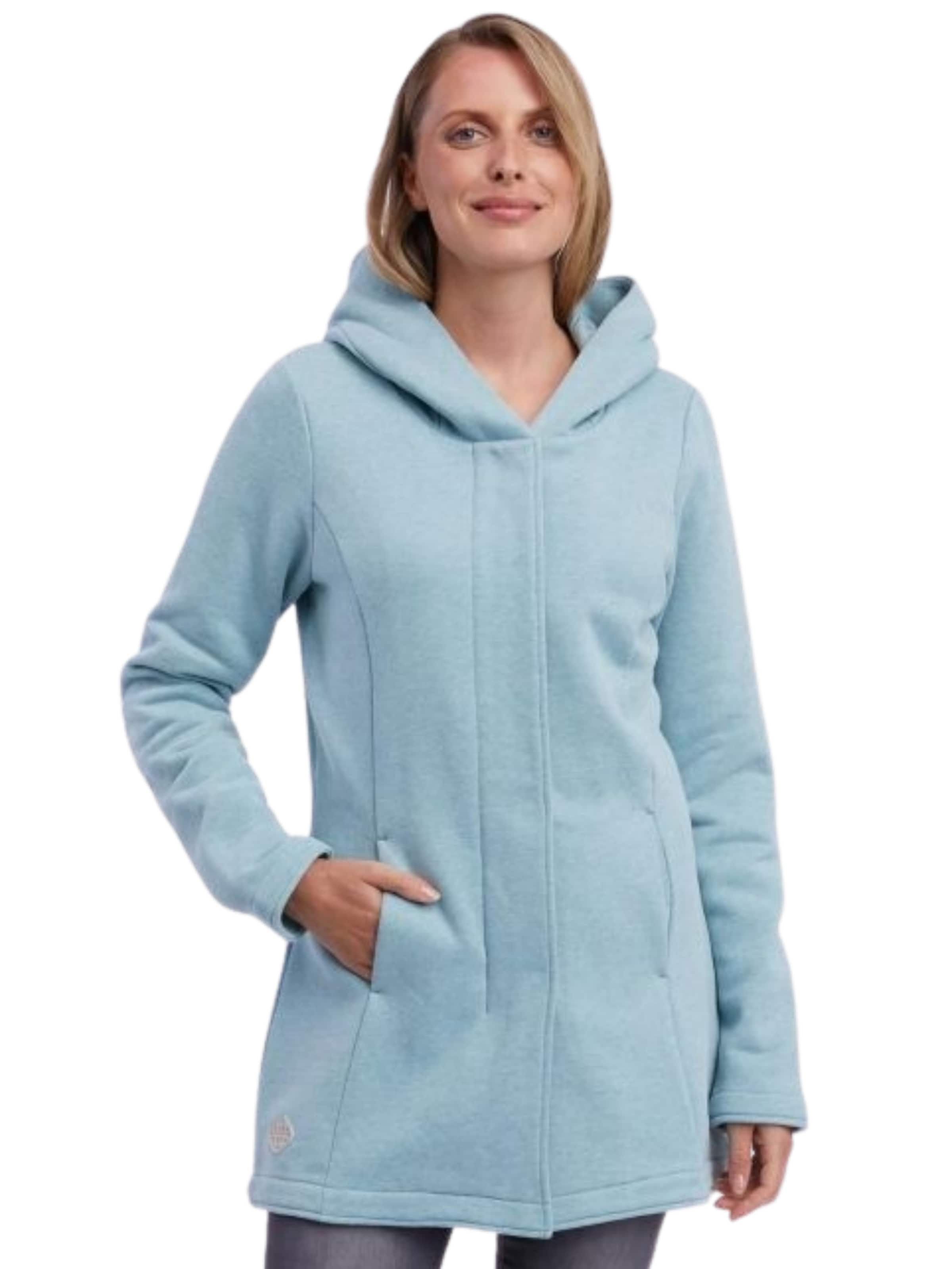 Veste de survêtement 'Nettie' Ragwear en bleu : devant