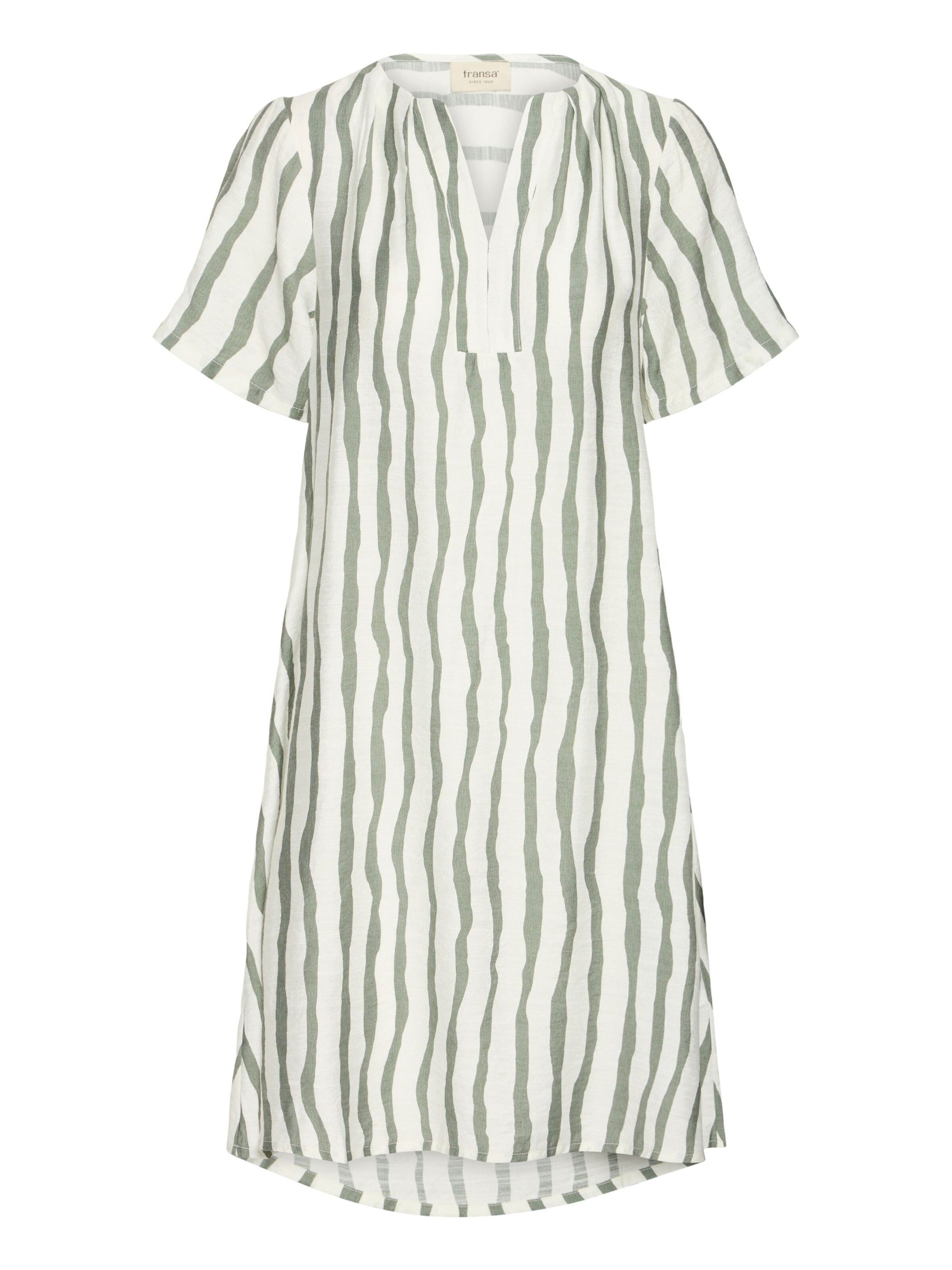 Fransa Sommerkjole ' FRARIANA ' i grøn: forside
