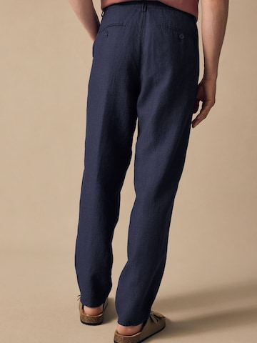 Next - Regular Calças chino em azul