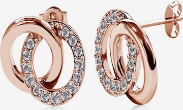 ROUGEMONT Jewellery Earrings 'Funkelnde Ohrstecker Capri' in Gold: front
