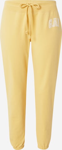 GAP - Tapered Pantalón en amarillo: frente