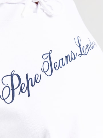 Pepe Jeans Sweatshirt i vit