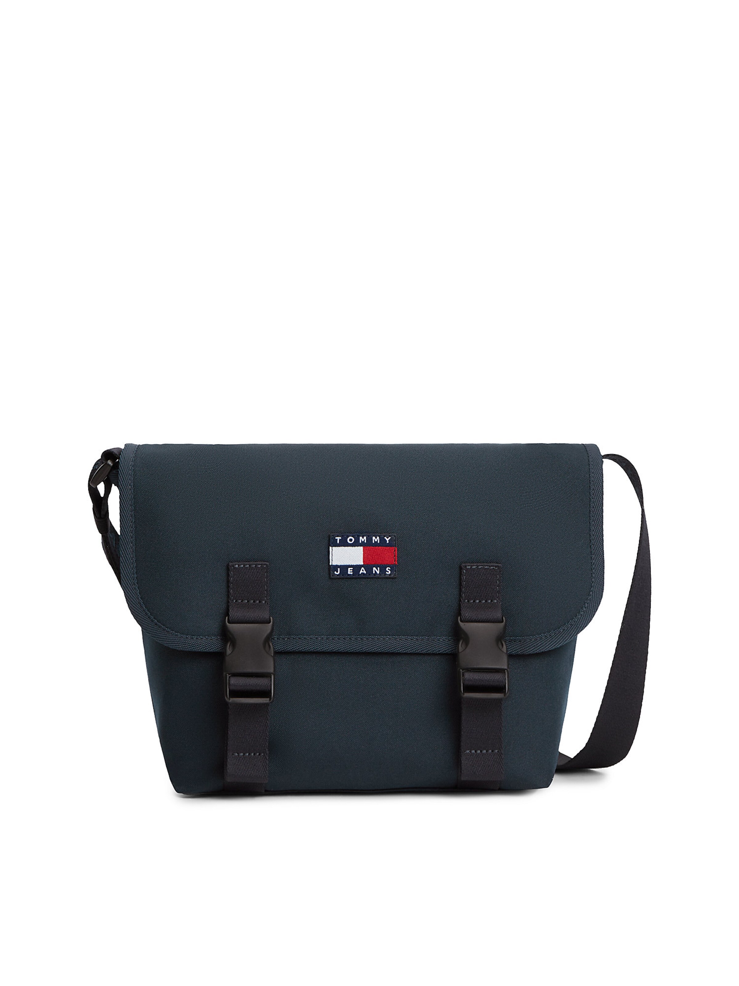 Sac à bandoulière 'Essential' Tommy Jeans en bleu : devant