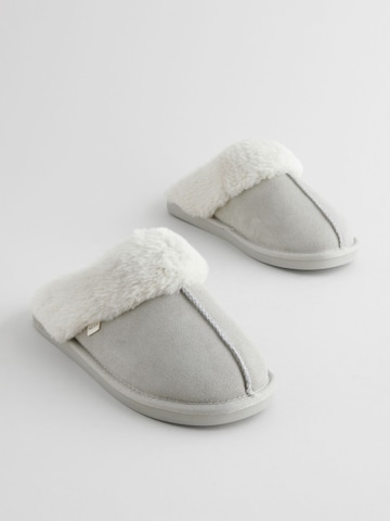 Next - Zapatillas de casa en gris