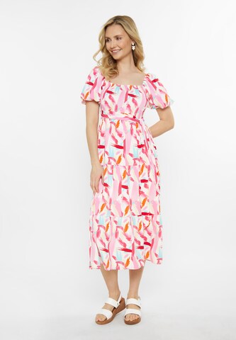 Usha Dress in Pink: front