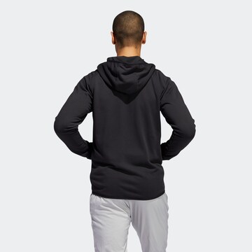 ADIDAS PERFORMANCE Athletic Zip-Up Hoodie 'Prime' in Black