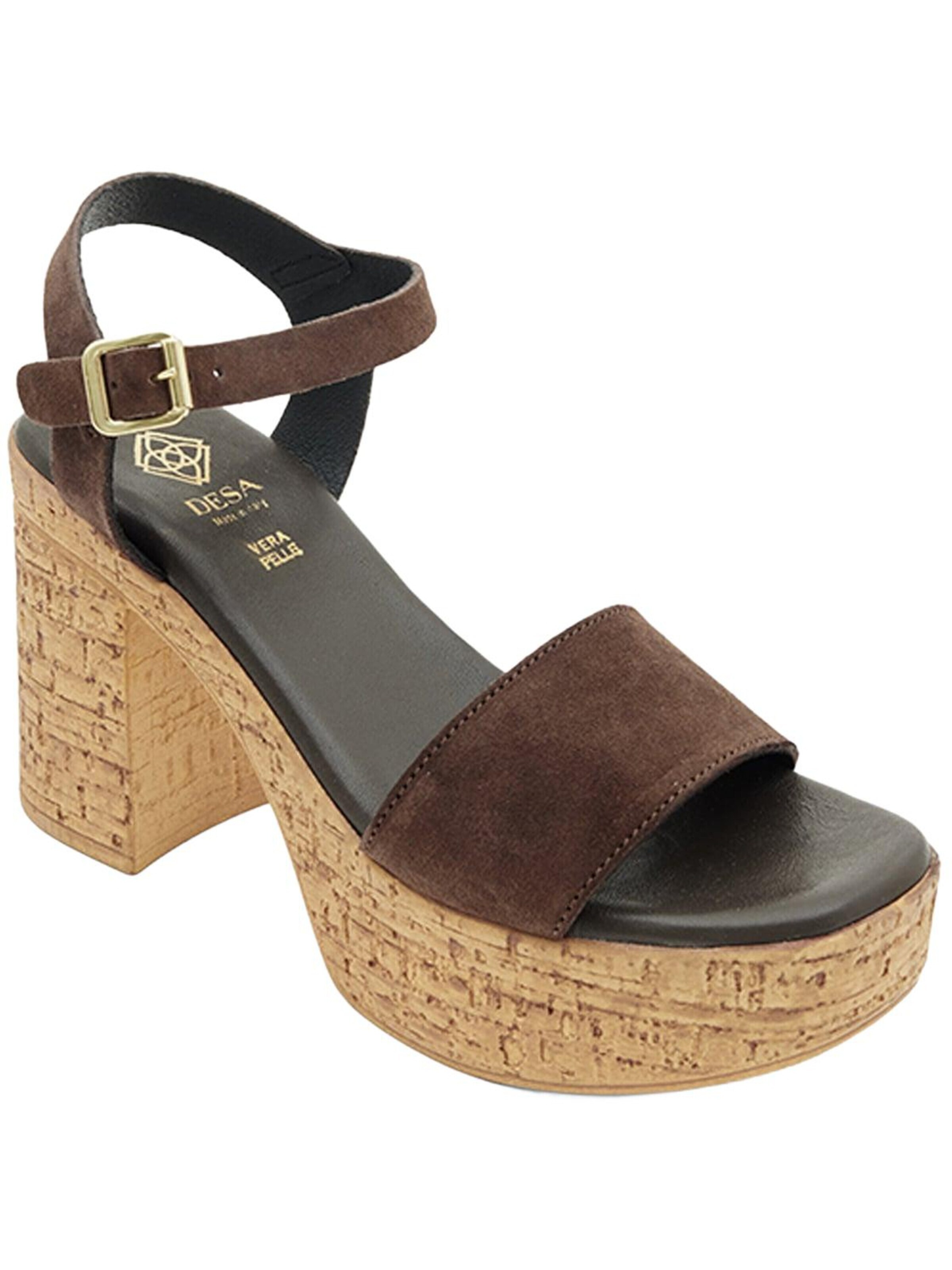 Desa Sandal 'Plateau-Sandalen' in Brown