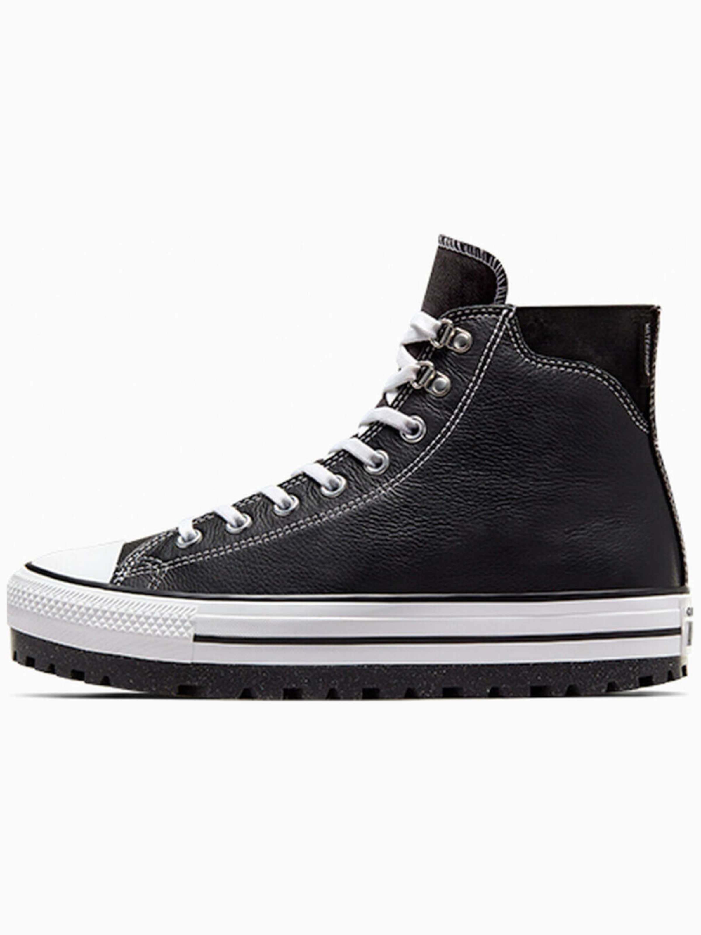 CONVERSE Sneakers hoog 'Chuck Taylor All Star City Trek Waterproof' in Zwart